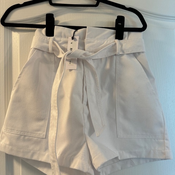 NWT Steve Madden Seaside Cinch Paperbag Waist Shorts Small - Picture 4 of 8
